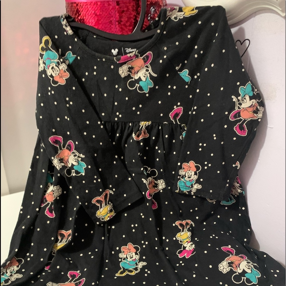 Jumping beans dress girl Minnie Mouse